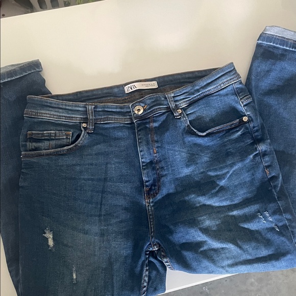 Zara Indigo Blue Jeans - Picture 1 of 4